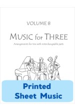 Music for Three - Volume 8 - Create Your Own Set of Parts - Printed Sheet Music